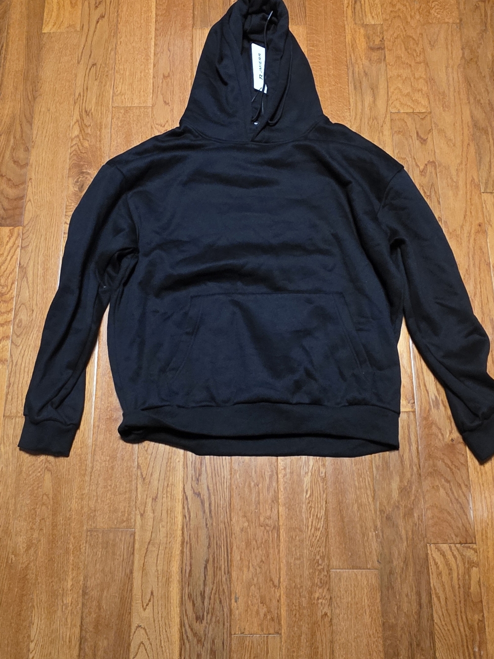 Black Men's Hooded Pullover By JMIERR